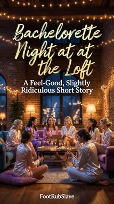 Bachelorette Night at the Loft (Feel-Good Short Story) book cover