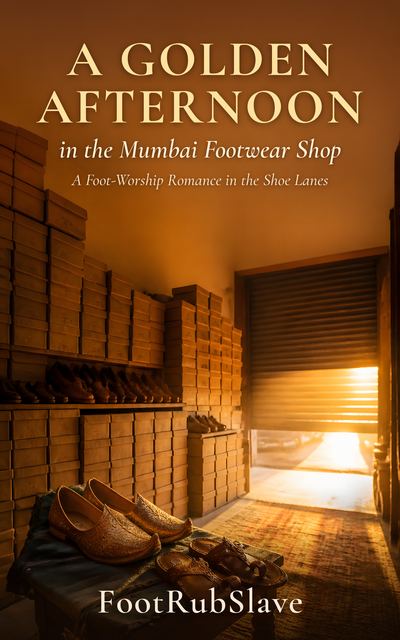 A Golden Afternoon in the Mumbai Footwear Shop book cover